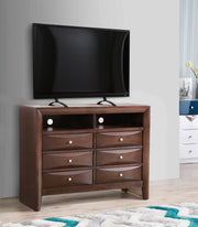 Glory Furniture Marilla Cherry Media Chest