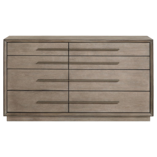 Coaster Furniture Durango Washed Oak Brown 8 Drawer Dresser