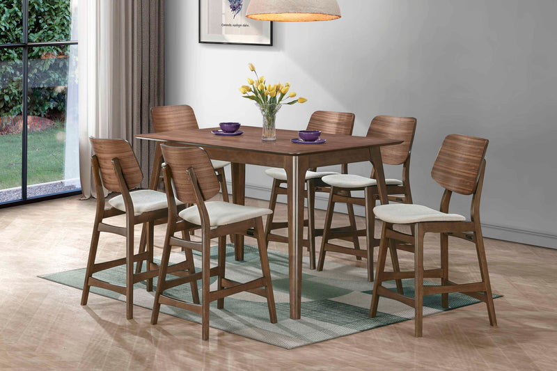 New Classic Furniture Oscar Brown Counter Height Table