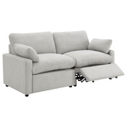 Coaster Furniture Collins Grey Modular Power Loveseat