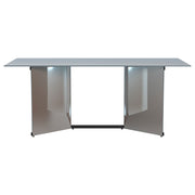 Coaster Furniture Emery Silver Dining Table