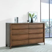 Coaster Furniture Maderia Walnut Brown 8 Drawer Dresser
