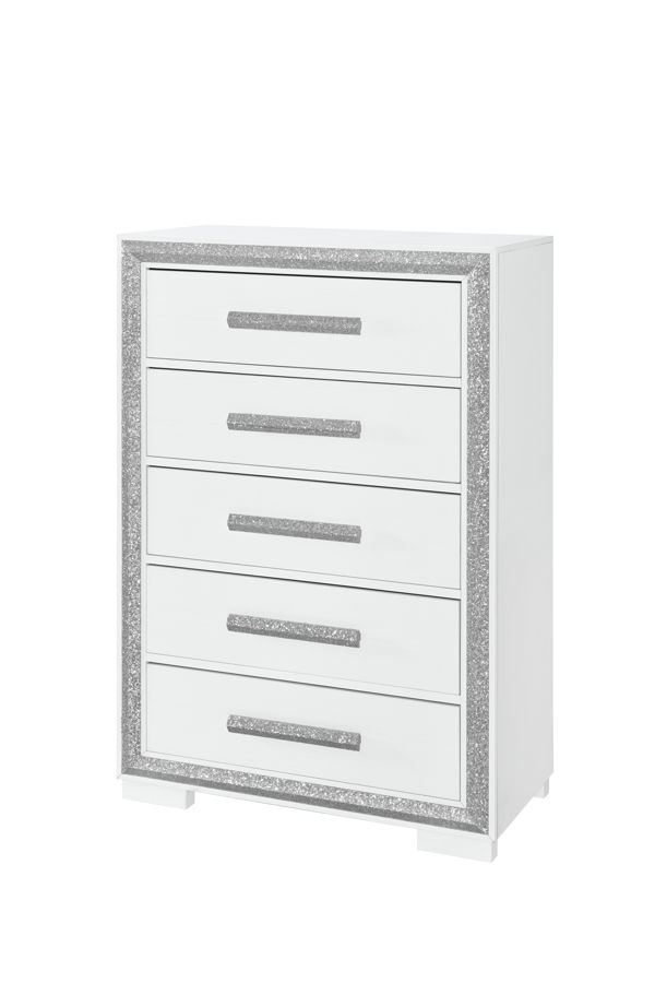 Global Furniture Andros Silver Chest