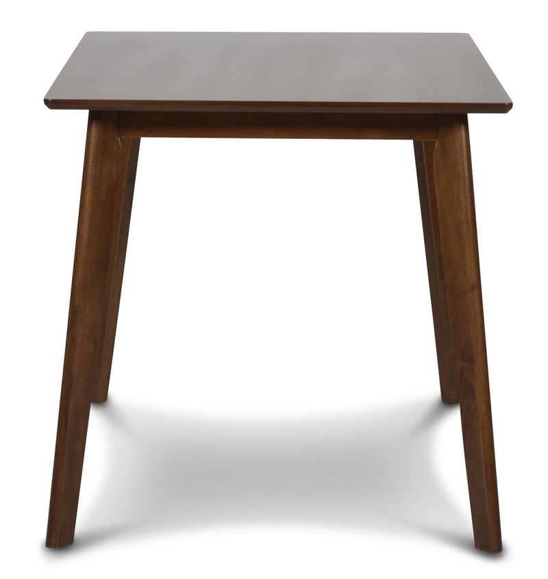 New Classic Furniture Morocco Walnut Brown Light Gray 5pc Dining Room Set