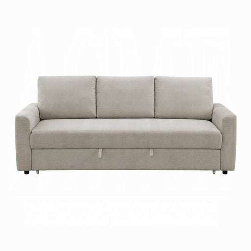 Acme Furniture Leira Beige Sleeper Sofa