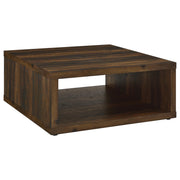 Coaster Furniture Frisco Distressed Pine Brown 3pc Coffee Table Set