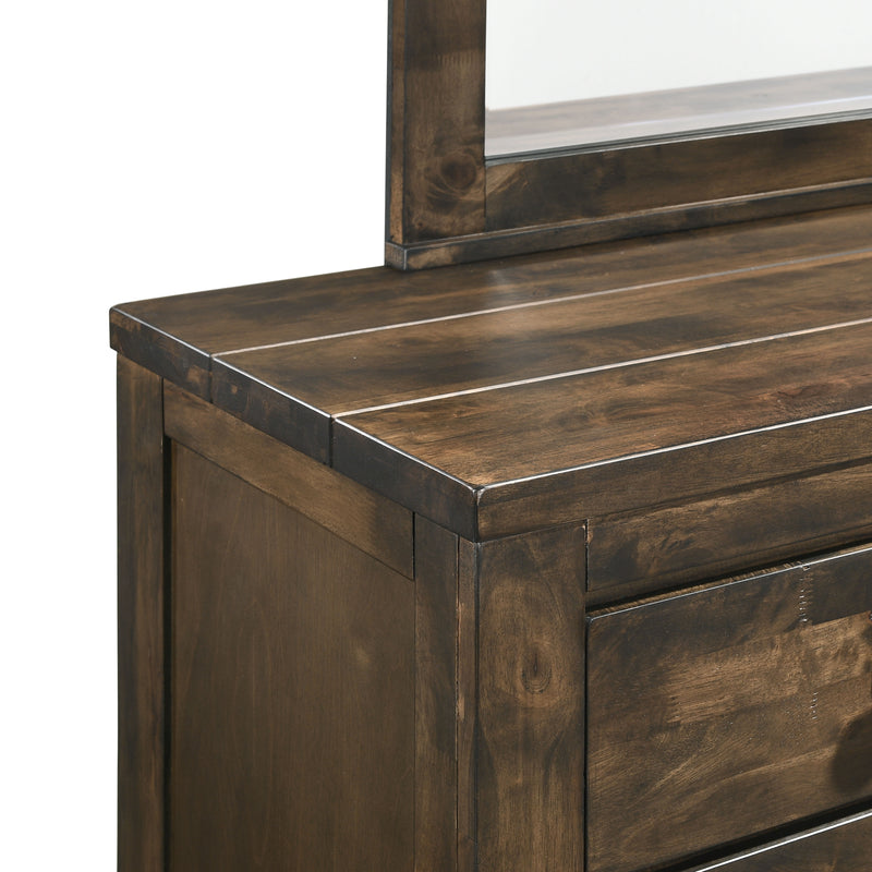 New Classic Furniture Blue Ridge Rustic Gray Dresser