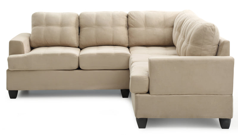 Glory Furniture Sandridge Gray Sectional