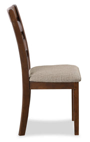 New Classic Furniture Cori Bisque Brown 5pc Round Dining Set