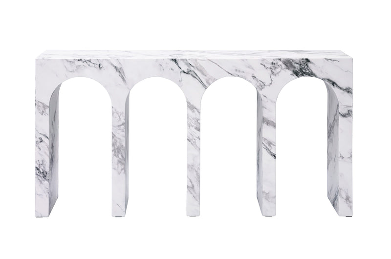 Acme Furniture Fritzy White Console Table