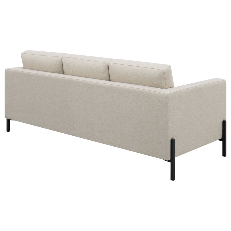 Coaster Furniture Tilly Oatmeal Upholstered Arms Sofa