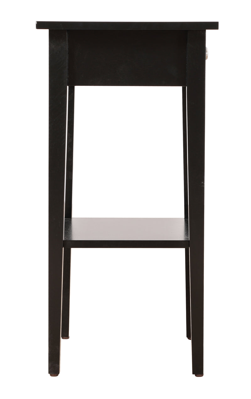 Glory Furniture Dalton Black Nightstand