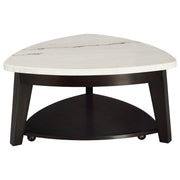 Steve Silver Francis White Cherry Cocktail Table