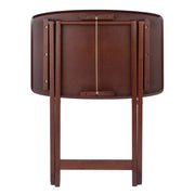 Winsome Darlene Walnut 2pc Snack Table Set