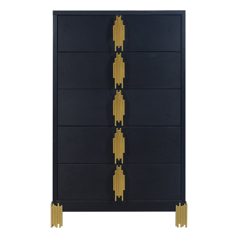 New Classic Furniture Empire Black Chest