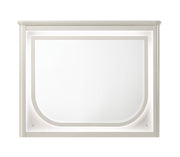 Acme Furniture Laveda Pearl White Dresser and Mirror
