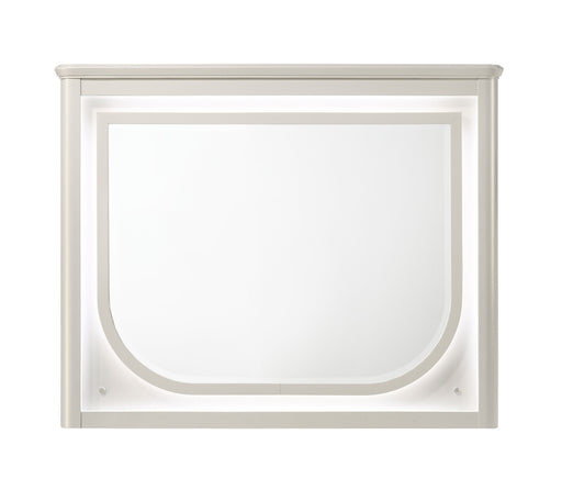 Acme Furniture Laveda Pearl White Dresser and Mirror