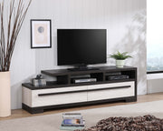Crown Mark Remington Chalk Ebony TV Stand