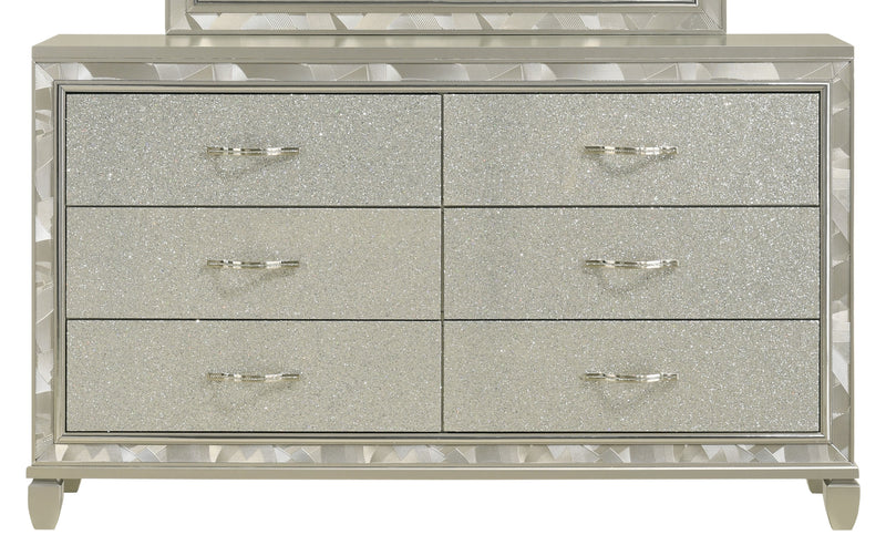 New Classic Furniture Radiance Silver Dresser