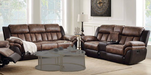 Acme Furniture Jaylen Toffee Espresso 2pc Living Room Set