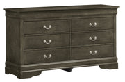 Glory Furniture Louis Phillipe Gray Dresser