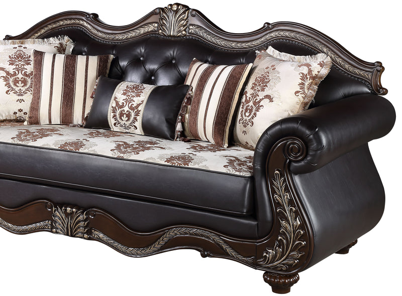 New Classic Furniture Maximus Brown Sofa