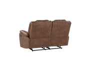Steve Silver Katrine Brown Manual Loveseat