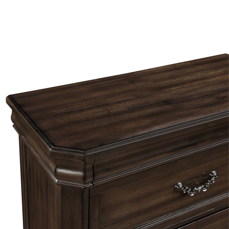 New Classic Furniture Lyndhurst Walnut Brown Chest