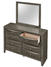 Glory Furniture Marilla Cherry Dresser and Mirror