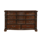 Home Elegance Adelina Cherry Dresser And Mirror