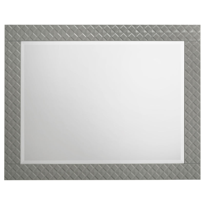 Coaster Furniture Ives Grey High Gloss Mirror