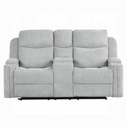 Acme Furniture Galya Light Gray Motion 3pc Living Room Set