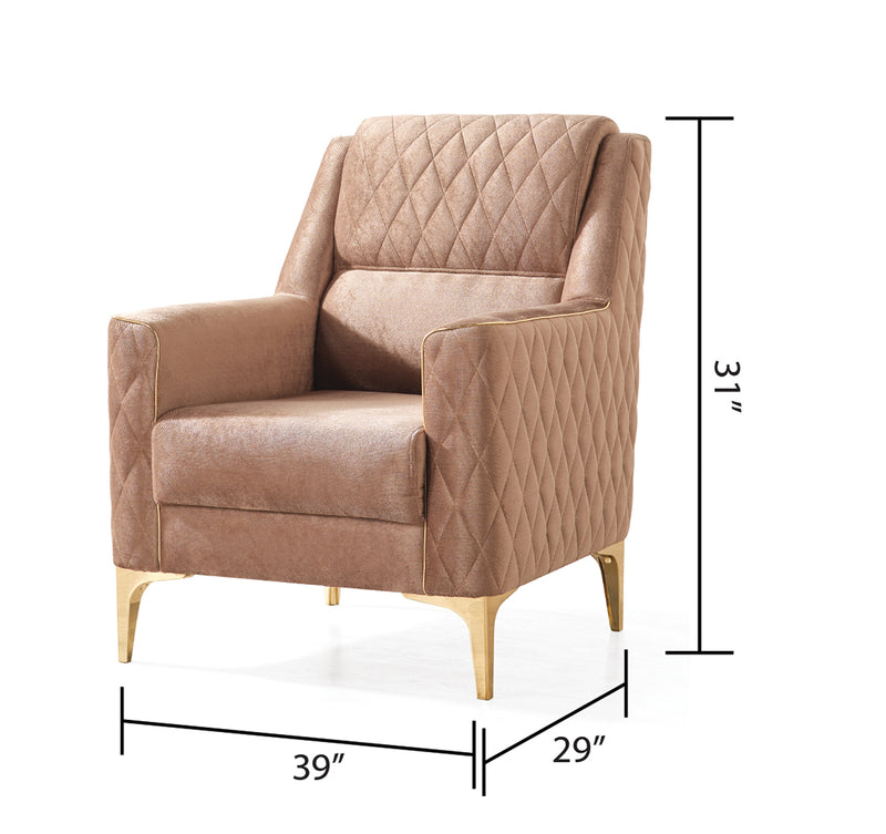 Galaxy Home Luna Ivory Chair