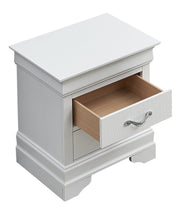 Glory Furniture Lorana Silver Champagne Nightstand
