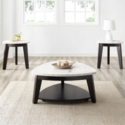 Steve Silver Francis White Cherry Cocktail Table