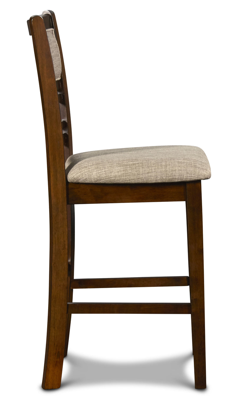 2 New Classic Furniture Gia Cherry Counter Height Chairs