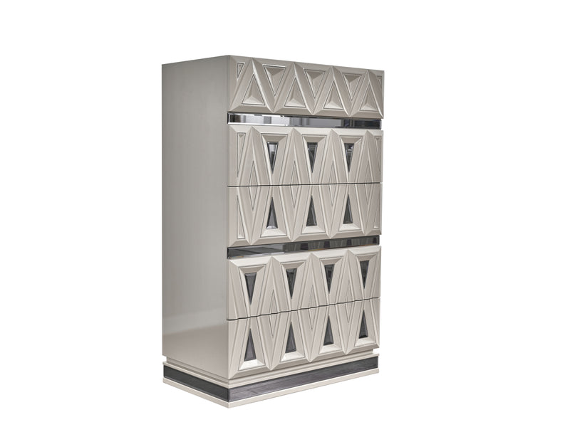 Galaxy Home Lavita River Sand Gray Chest