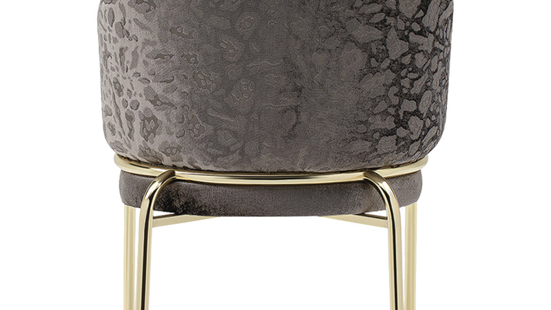 Galaxy Home Onyx Beige Gold Chairs