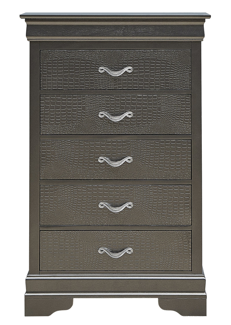 Glory Furniture Lorana Silver Champagne Chest