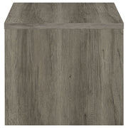 Coaster Furniture Felix Grey Driftwood 1 Drawer End Table