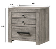 Crown Mark Tundra Night Stand