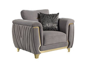 Galaxy Home Leena Beige 3pc Living Room Set