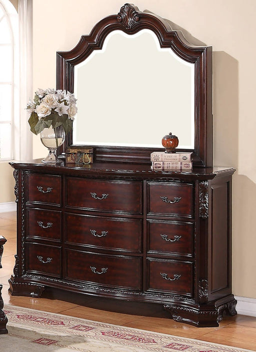 Crown Mark Sheffield Dresser and Mirror