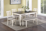 Crown Mark Rowan 6pc Dining Room Set