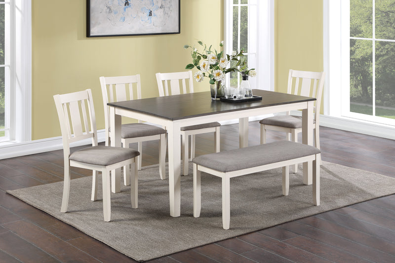 Crown Mark Rowan 6pc Dining Room Set