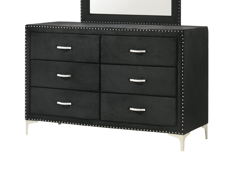 Crown Mark Lucinda Black Dresser