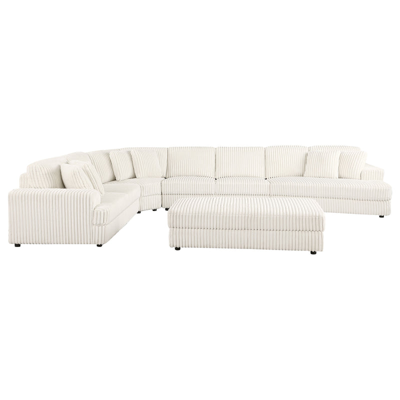 Coaster Furniture Emberson Ivory 5pc Modular Sectional