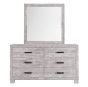 Global Furniture Nolan Grey Dresser and Mirror