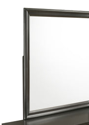 Galaxy Home Brooklyn White Wood Mirror