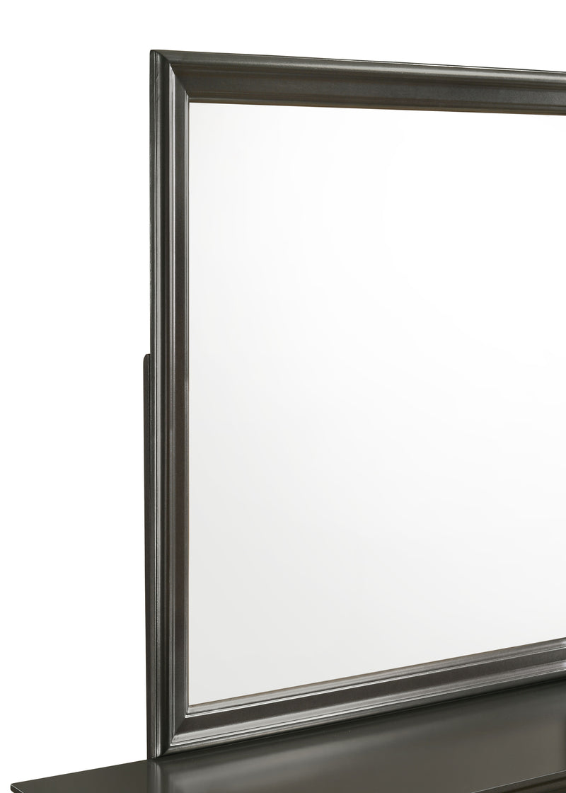 Galaxy Home Brooklyn White Wood Mirror